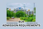 BUK Admission Requirements